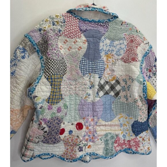 Handmade Apple Core Quilt Jacket Subcouture by Mentorsilly Size XL - Picture 16 of 16